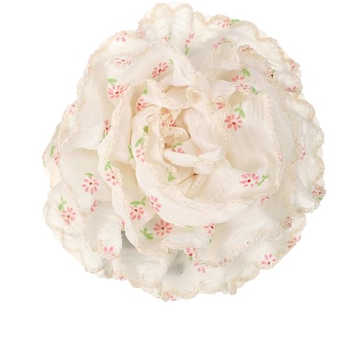 Verstellbare Haarspange mit Blumenmuster für Damen, bruchsichere Haarspangen mit natürlichen Modestilen, für den täglichen Gebrauch von SEAYACK