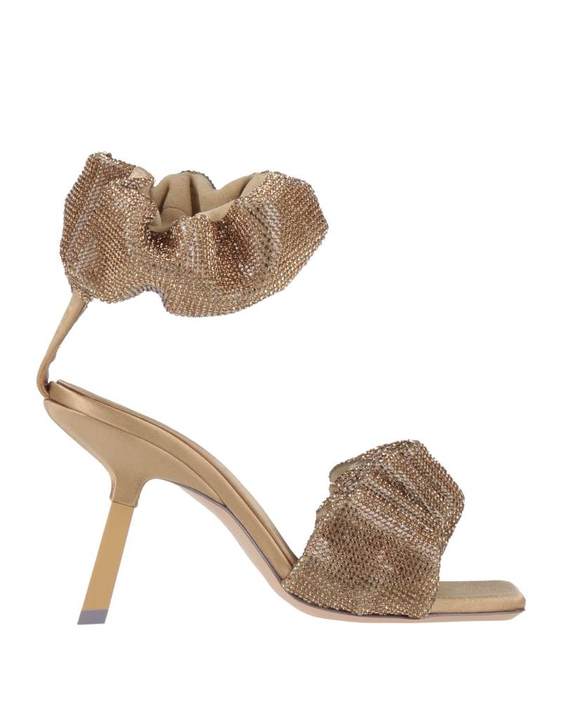 SEBASTIAN Milano Sandale Damen Gold von SEBASTIAN Milano