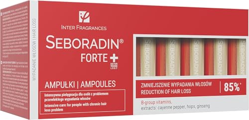 Seboradin Ampullen Gegen Haarausfall Haarverlust Haarverdünnung Haarwachstum Serum Für Frauen Männer Vitamine Natürliche Extrakte Haar Kopfhaut Pflege Haarserum Haarpflege 14 x 5,5 ml Forte Seboradin Ampullen Gegen Haarausfall Haarverlust Haarverdünnung Haarwachstum Serum Für Frauen Männer Vitamine Natürliche Extrakte Haar Kopfhaut Pflege Haarserum Haarpflege 14 x 5,5 ml Forte von SEBORADIN