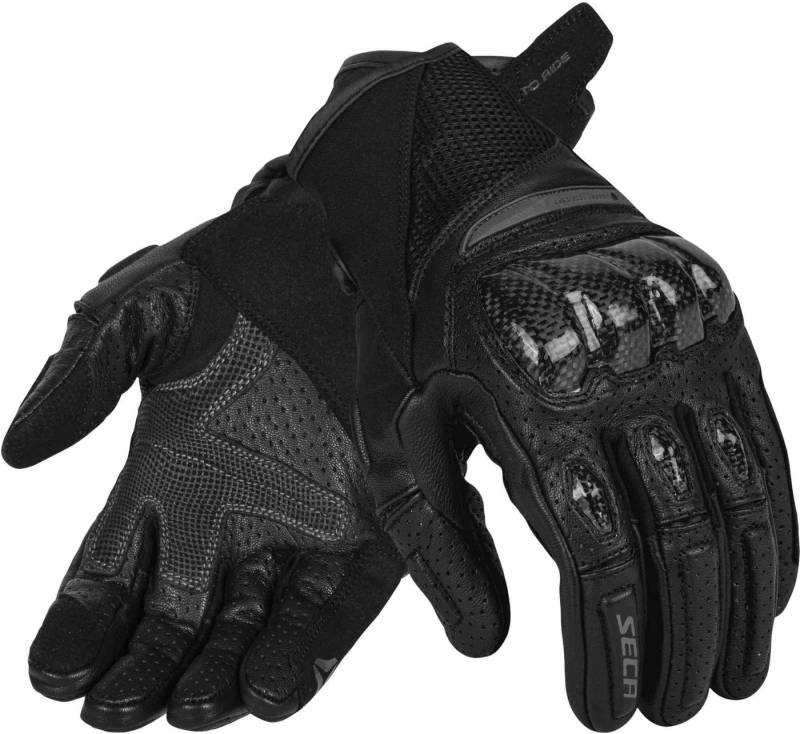 SECA Motorradhandschuhe Seca Summer Short II Motorrad Handschuhe Atmungsaktiv protektoren von SECA