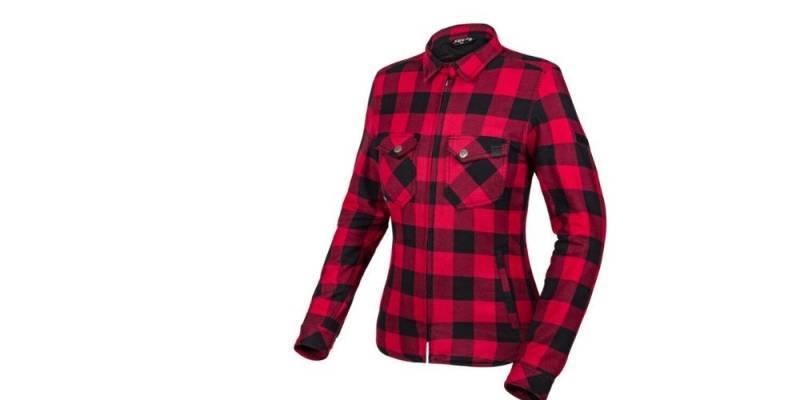 SECA Motorradjacke Seca Marshal II Damen Motorrad Hemd Atmungsaktiv protektoren reflektierende von SECA