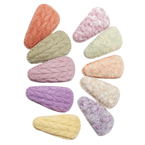 SECFOU 10 Stück Teiliges Bunter Wasserfall Haarspangen für Mädchen Niedliche Haarklammern mit Langlebigem Material Vielseitig für Party Weihnachten Halloween Haarschmuck für Junge Damen von SECFOU