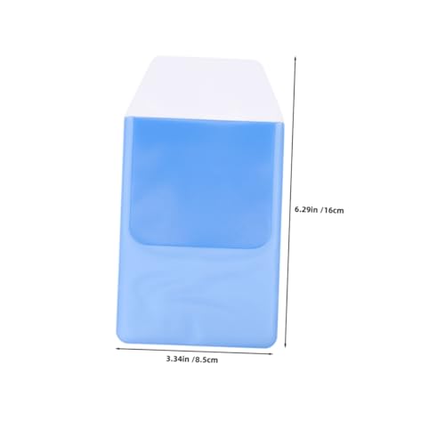 SECFOU 10 Stück Teiliges PVC Taschenstifteschutz für Pflegekräfte Großer Fassungsvermögen Praktischer Stifthalter für Hemdtaschen Organizer für Büro und Blau und von SECFOU