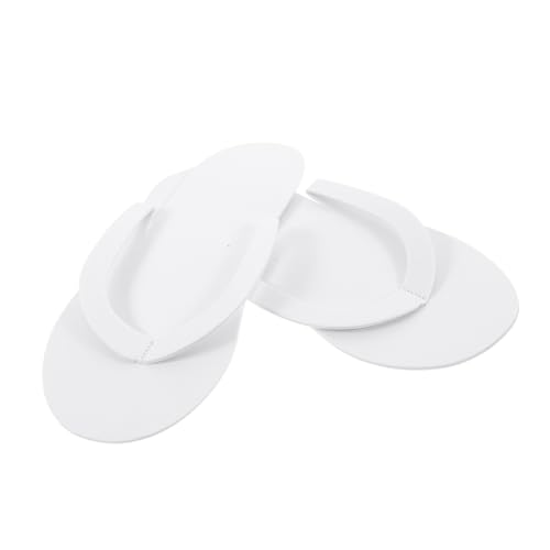 SECFOU 12 Paare Faltbare Reise Hausschuhe aus Weichem EVA Rutschfest Schnell Trocknend Offene Zehen Bequem für Damen und Herren für Hotel Spa Bad Pool Strand und Alltag von SECFOU