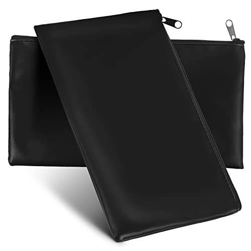 SECFOU Geldbeutel Mit Reißverschluss Aus Pu-Leder Einfach Und Praktisch Für Bargeld Schecks Quittungen Münzen Zum Reisen Und Einkaufen von SECFOU