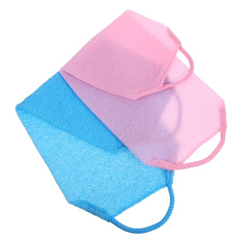 SECFOU 2 Stücke Zurück Wäscher Peeling Dusche Handtuch Bad Waschlappen Für Männer Frauen Sanfte Hautpflege von SECFOU