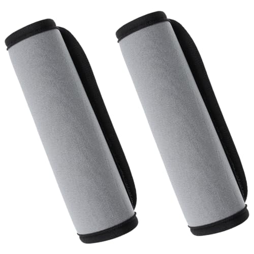 SECFOU 2stücke Koffer Gepäckgriff Abdeckung Griff Wrap Gepäck Zubehör Für Vielreisende Schutz Für Gepäckgriff Koffergriffhülle von SECFOU