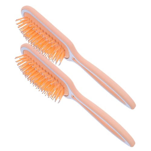 SECFOU 2stücke Massage-paddelbürste Für Frauen Tragbare Entwirrungsbürste Ergonomisches Design Zur Kopfhautmassage Geeignet Für Haartypen Leicht Und Kompakt von SECFOU