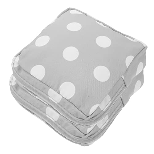 SECFOU 2stücke Tampontasche Mit Reißverschluss Tragbarer Hygienebeutel Für Damen Aufbewahrungstasche Für Und Kleingeld Kompakt Und Wiederverwendbar von SECFOU