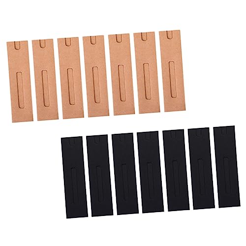 SECFOU 40stücke Stifthülle Aus Kraftpapier Für Einzelnen Stift Stiftverpackung Als Geschenktüte Praktische Stifthüllen Für Schreibwaren von SECFOU