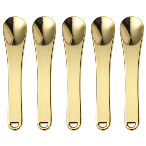 SECFOU 5stücke Teiliges Make-up Spatel Aus Hochwertigem Für Gesichtscreme Augencreme Und -kosmetikprodukte Für Heimgebrauch Und Professionelle Schönheitssalons von SECFOU