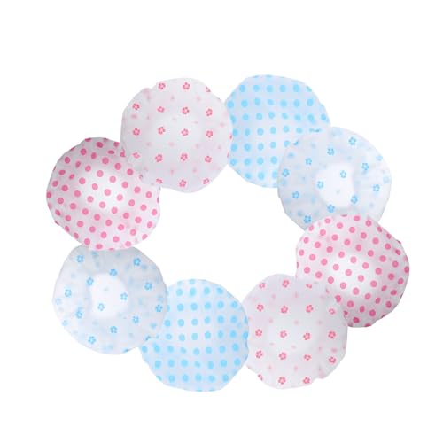 SECFOU 8stücke Badezimmerhut Wiederverwendbar Für Damen Haarölkappe Zum Schutz Vor Wasser Für Reisen Und Spa-abdeckhaube Babyduschhaube Waschbar Und Rutschfest von SECFOU