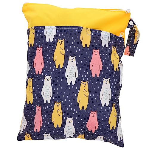 SECFOU Windel-Aufbewahrungstasche Tragbare Babytasche Für Nass Und Trockengut Organizer Für Reisen Und Outdoor von SECFOU