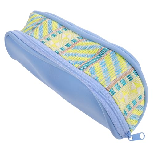 SECFOU Großes Kapazitäts Mäppchen mit Reißverschluss Tragbare Aufbewahrungstasche für Schüler Multifunktionaler Stiftköcher aus Reißfestem Material Waschbar und Leicht für Schreibwaren von SECFOU