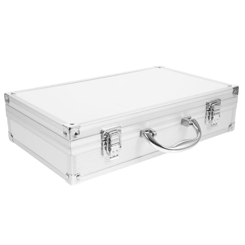 SECFOU Mikrofonkoffer Hartschalenbox Für Mikrofon Aufbewahrungsbox Mit Griff Organizer Für Reise Und Outdoor Schützt Vor Kratzern Und Stößen Passt Für Kabel Und Zubehör von SECFOU