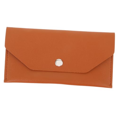 SECFOU Outdoor Pu Geldbörse Mit Druckknopf Stilvolle Kartenhülle Für Damen Und Herren Wiederverwendbares Budget-envelopes Wallet Praktischer Kartenhalter Für Unterwegs von SECFOU