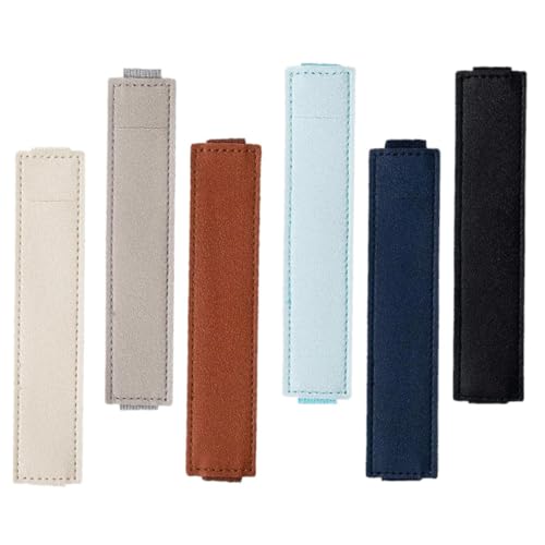 SECFOU Schutzhülle Für Kapazitiven Stift Notebook-stifthalter Stiftetui Aus Pu-Leder Mit Gummiband Stiftaufbewahrungstasche Kratzfester Schutz Für Stifte von SECFOU