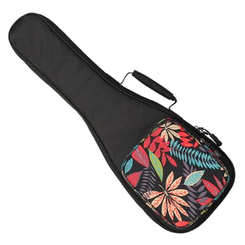 SECFOU Ukulele-Aufbewahrungstasche Tragbar Mit Bequemer Griff Und Verstärktem Schultergurt Mit Organizer-Taschen Für Instrumentenschutz von SECFOU