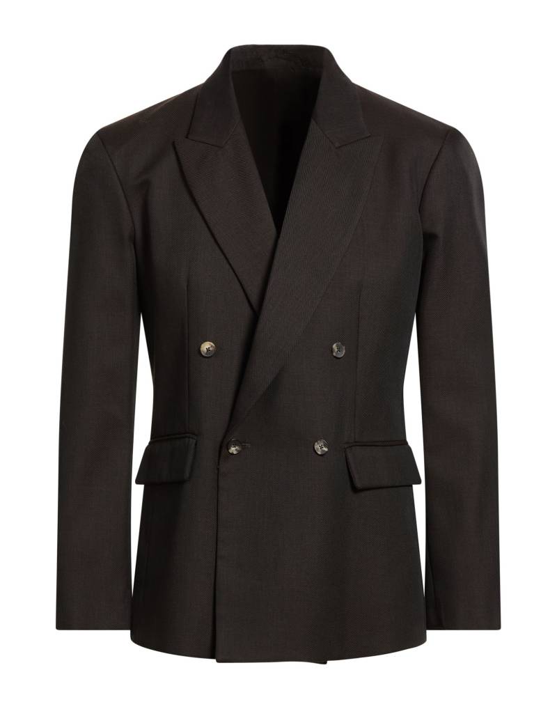 SECOND / LAYER Blazer Herren Dunkelbraun von SECOND / LAYER