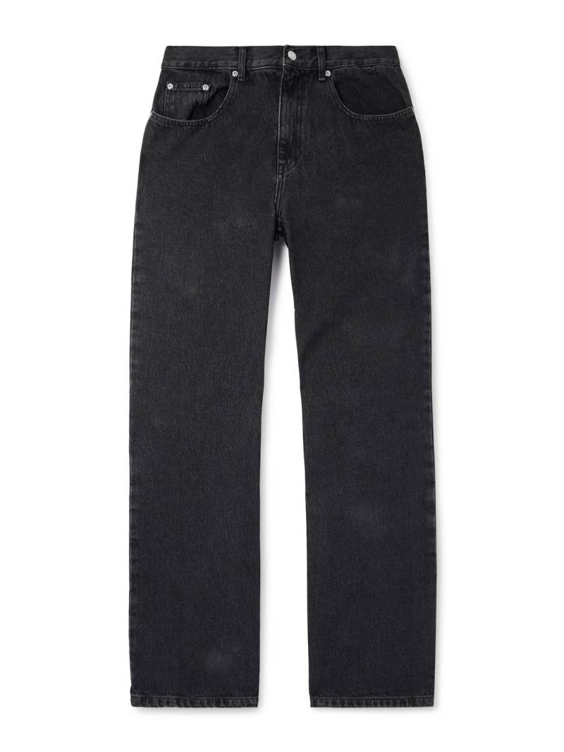 SECOND / LAYER - Valluco Straight-Leg Stone-Washed Jeans - Men - Black - IT 52 von SECOND / LAYER