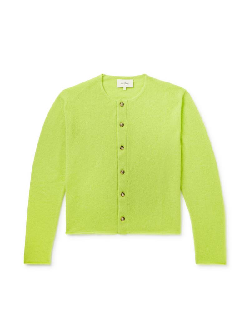 SECOND / LAYER - Weezur Cashmere Cardigan - Men - Green - IT 52 von SECOND / LAYER