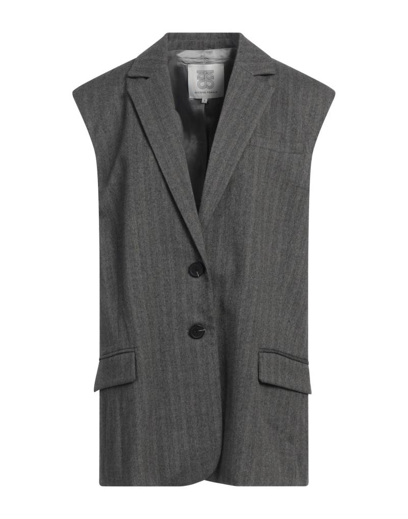 SECOND FEMALE Blazer Damen Grau von SECOND FEMALE