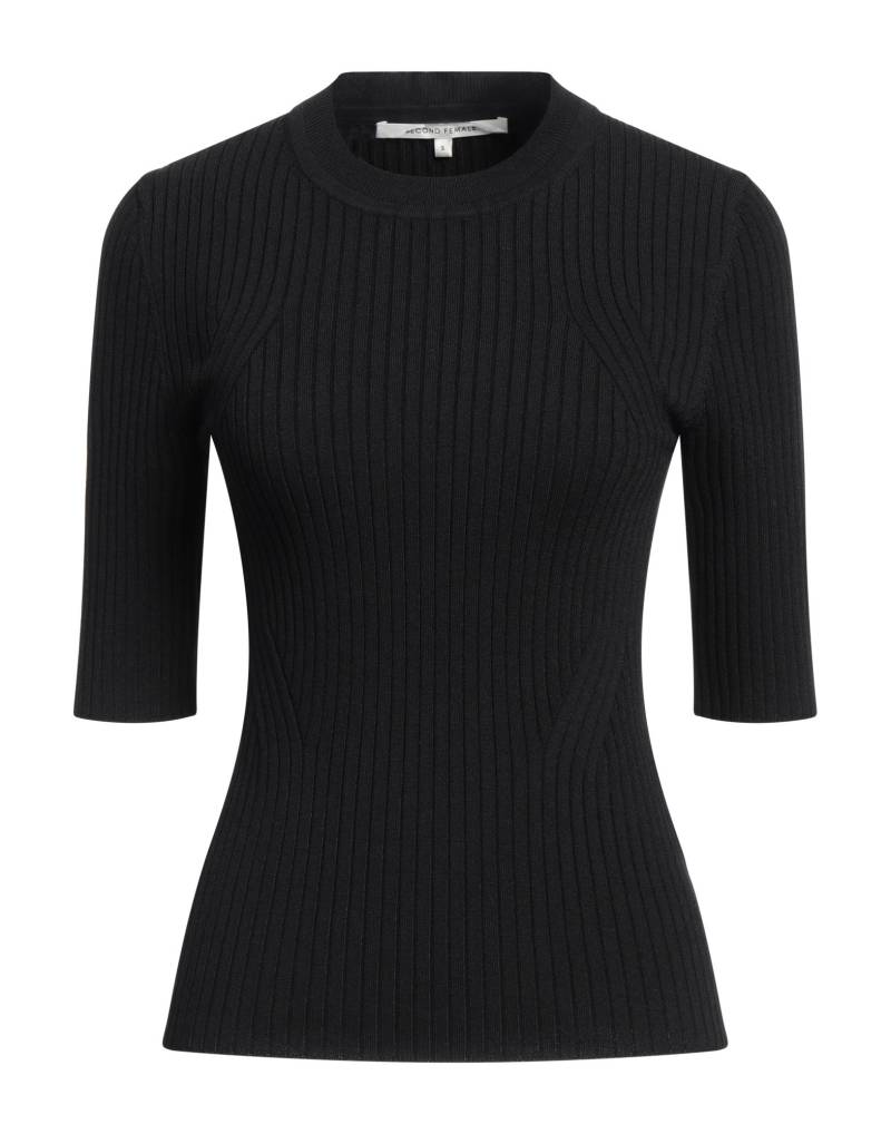 SECOND FEMALE Pullover Damen Schwarz von SECOND FEMALE