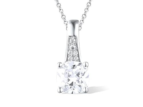 SECRET FOR YOU EINFACH SCHÖN Kettenanhänger Anhänger Kette Charm Sterlingsilber Zirkonia Stein Halsschmuck Echtschmuck von SECRET FOR YOU EINFACH SCHÖN