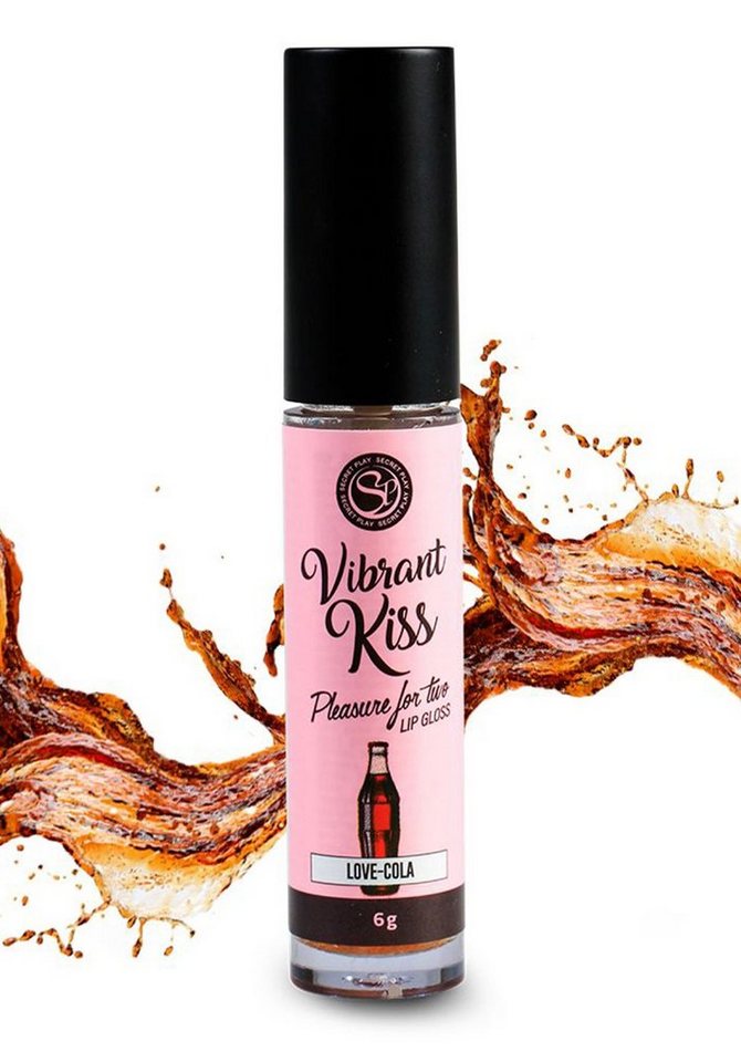 SECRET PLAY Lipgloss Oralsex Lipgloss mit Vibrationseffekt - Cola, mit Vibrationseffekt von SECRET PLAY