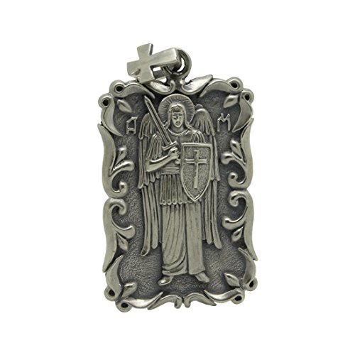 SECRETIUM St. Michael Erzengel Handarbeit Sterling Silber 925?Anh?nger Christian Bistum Religi?se von SECRETIUM