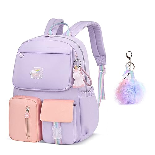 SEDEX Einhorn Rucksack Kinderrucksack Mädchen Reisen Einhorn Freizeit Rucksack Wasserdicht Schüler Süßes Muster Schule Bücher Tasche Einhörner Sachen von SEDEX