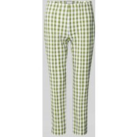 SEDUCTIVE Caprihose mit Bügelfalten Modell 'CAPRI' in Gruen, Größe 46 von SEDUCTIVE