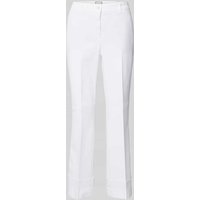 SEDUCTIVE Flared Cut Hose mit Bügelfalten Modell 'MINESSE' in Weiss, Größe 48 SEDUCTIVE Flared Cut Hose mit Bügelfalten Modell 'MINESSE' in Weiss, Größe 48 von SEDUCTIVE