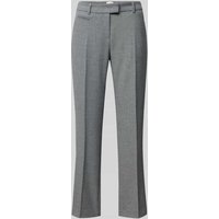 SEDUCTIVE Regular Fit Stoffhose in verkürzter Passform Modell 'MARY' in Hellgrau, Größe 40 von SEDUCTIVE