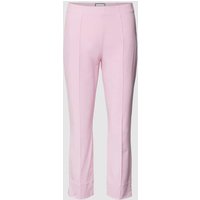 SEDUCTIVE Slim Fit Caprihose mit fixierten Bügelfalten in Rosa, Größe 36 von SEDUCTIVE