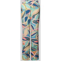 SEDUCTIVE Straight Leg Stoffhose mit elastischem Bund Modell 'ROSANNE' in Dunkelblau, Größe 38 von SEDUCTIVE