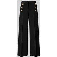 SEDUCTIVE Wide Leg Stoffhose mit Knopfleisten Modell 'BRIDGET' in Black, Größe 40 SEDUCTIVE Wide Leg Stoffhose mit Knopfleisten Modell 'BRIDGET' in Black, Größe 40 von SEDUCTIVE
