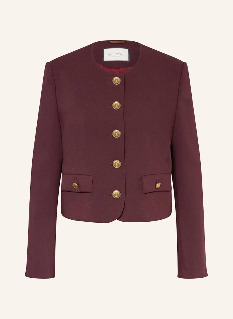 Seductive Kastenjacke Catherine rot von SEDUCTIVE