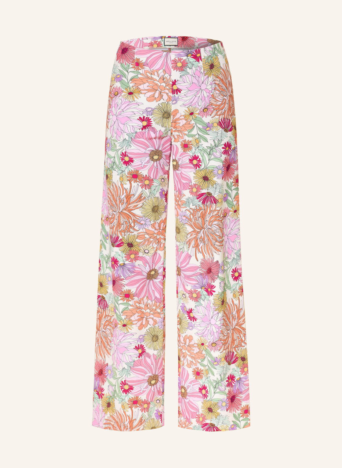 Seductive Marlenehose Kimberly Aus Jersey pink von SEDUCTIVE