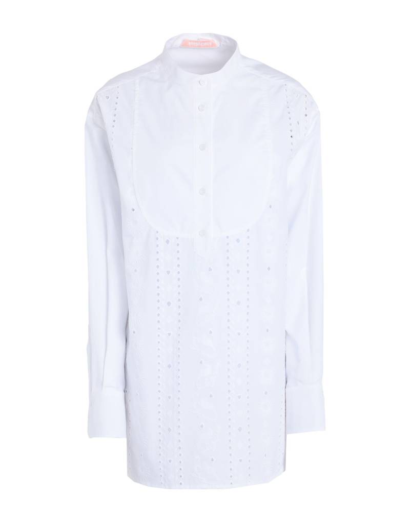 SEE BY CHLOÉ Hemd Damen Weiß von SEE BY CHLOÉ