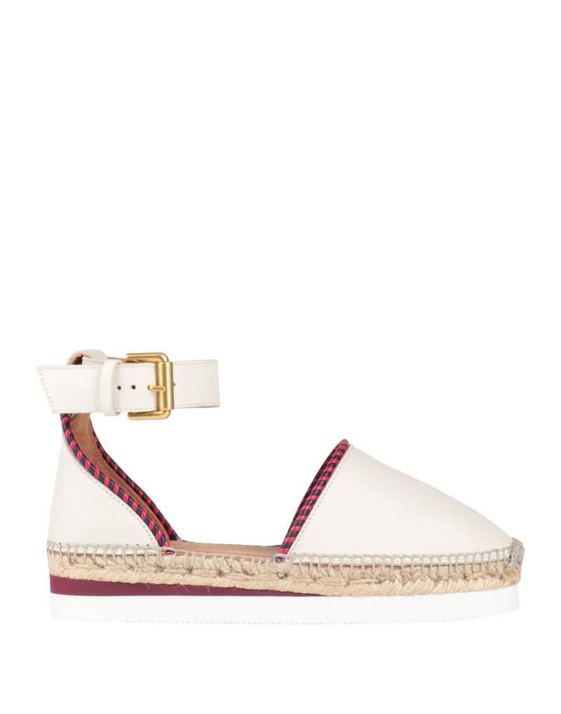 SEE BY CHLOÉ Espadrilles Damen Off white von SEE BY CHLOÉ