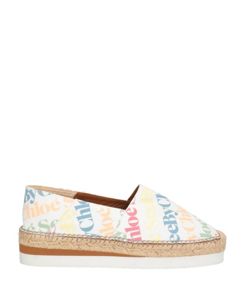 SEE BY CHLOÉ Espadrilles Damen Weiß von SEE BY CHLOÉ