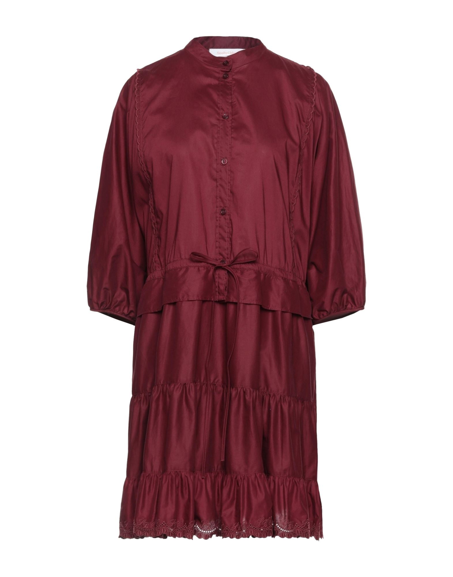 SEE BY CHLOÉ Mini-kleid Damen Bordeaux von SEE BY CHLOÉ