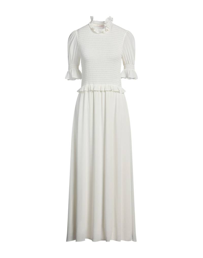 SEE BY CHLOÉ Maxi-kleid Damen Elfenbein von SEE BY CHLOÉ
