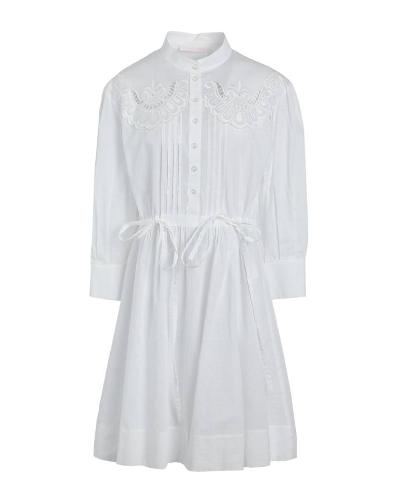 SEE BY CHLOÉ Mini-kleid Damen Off white von SEE BY CHLOÉ