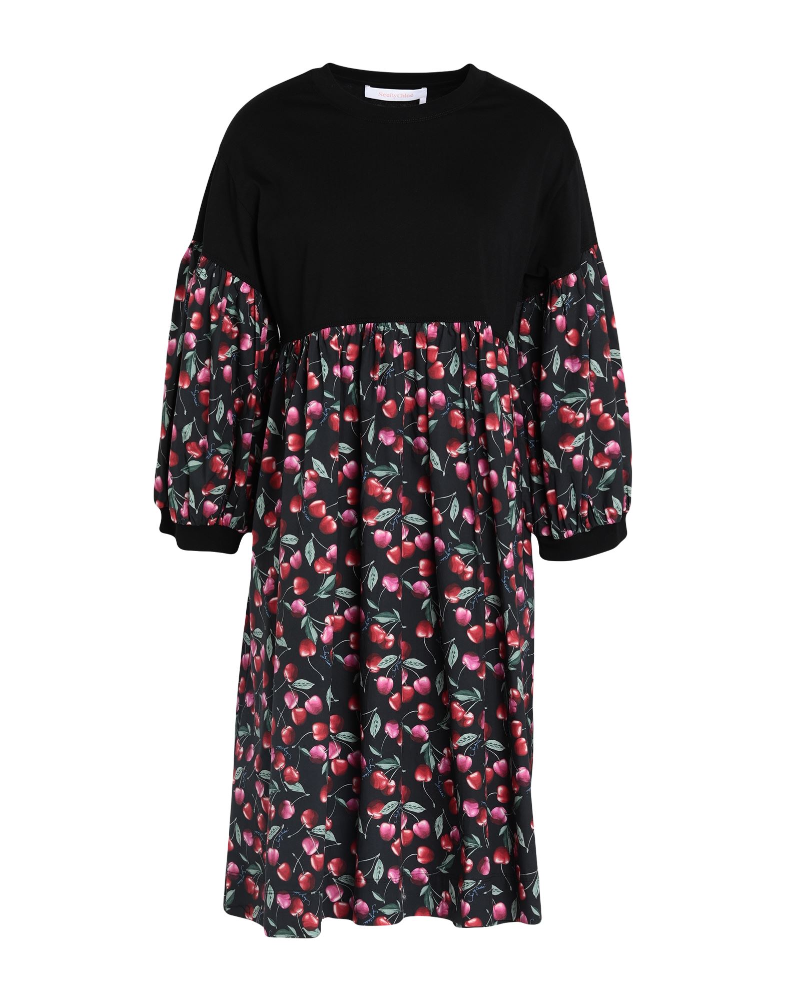 SEE BY CHLOÉ Mini-kleid Damen Schwarz SEE BY CHLOÉ Mini-kleid Damen Schwarz von SEE BY CHLOÉ