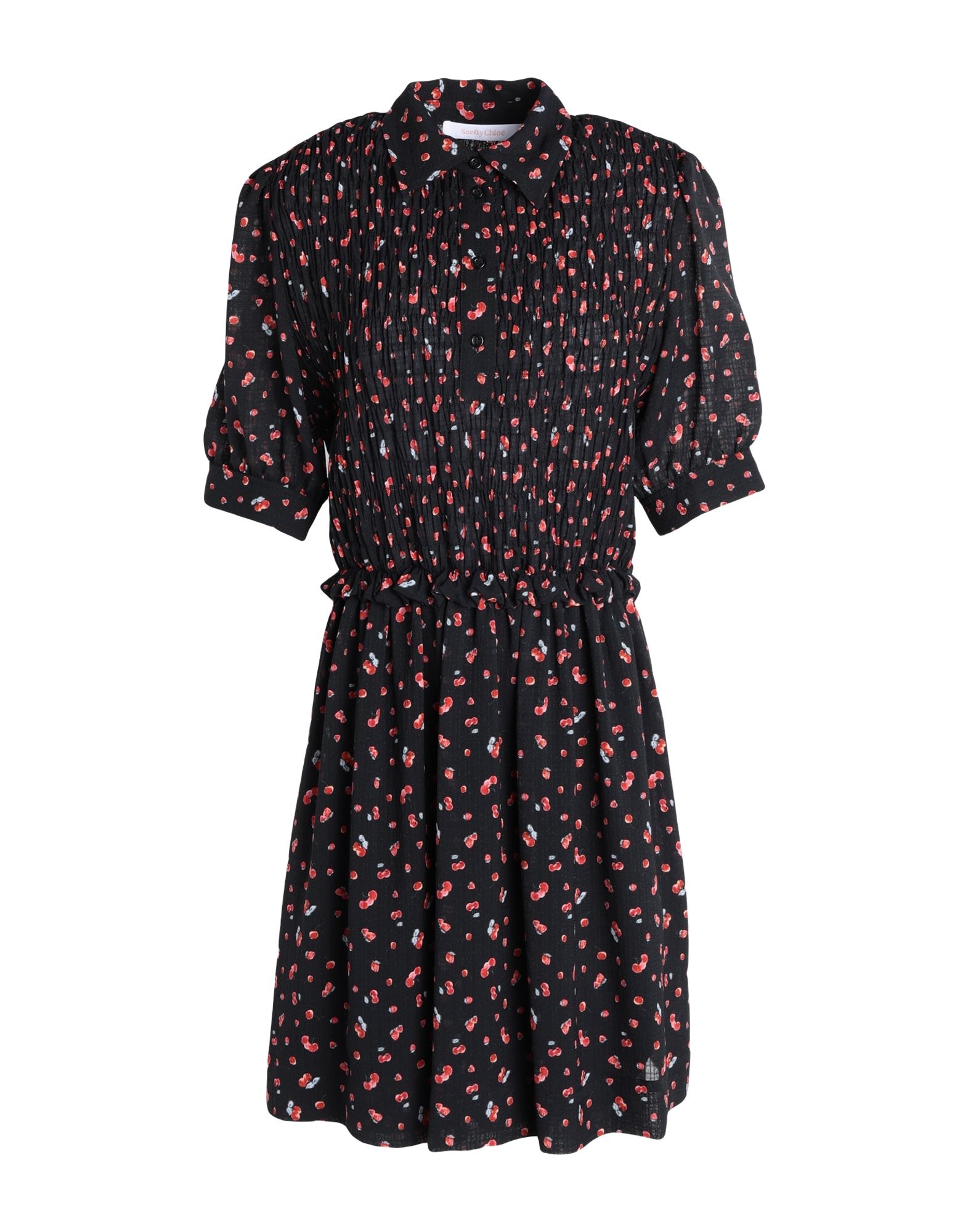 SEE BY CHLOÉ Mini-kleid Damen Schwarz von SEE BY CHLOÉ