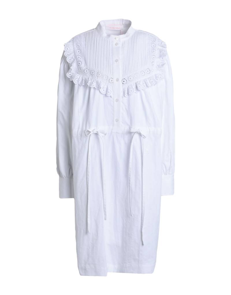 SEE BY CHLOÉ Mini-kleid Damen Weiß von SEE BY CHLOÉ