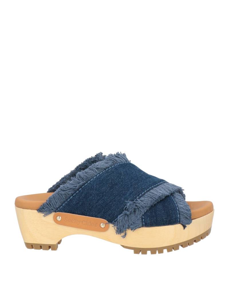 SEE BY CHLOÉ Mules & Clogs Damen Blau von SEE BY CHLOÉ