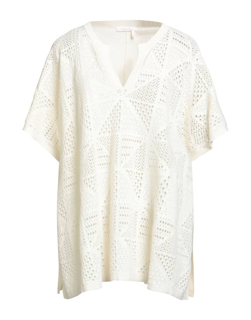 SEE BY CHLOÉ Pullover Damen Elfenbein SEE BY CHLOÉ Pullover Damen Elfenbein von SEE BY CHLOÉ
